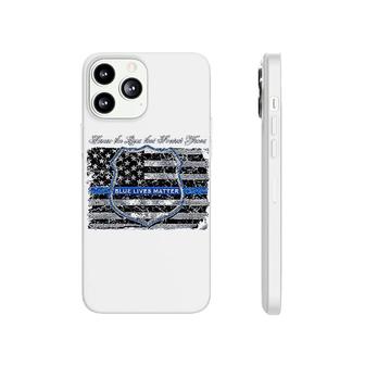 Blue Lives Matter Phonecase iPhone | Mazezy
