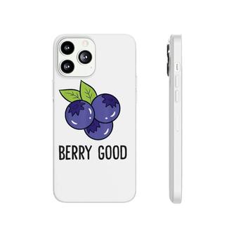 Blueberry Fruit Berry Good Blueberry Fruit Love Blueberries Phonecase iPhone | Mazezy