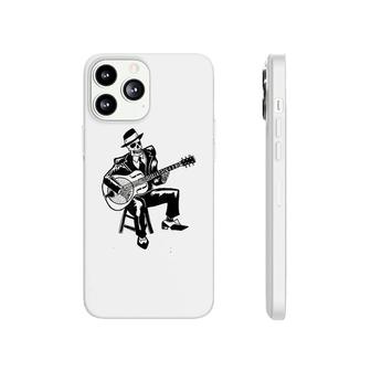 Blues Music Skeleton Bluesman Phonecase iPhone | Mazezy