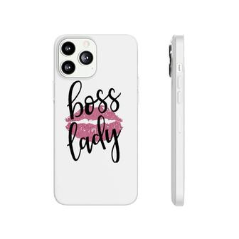 Boss Lady Working Woman Kissing Lips Phonecase iPhone | Mazezy