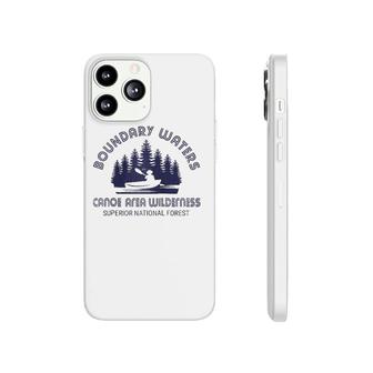 Boundary Waters Canoe Area Distressed Minnesota Bwca Gift Raglan Baseball Tee Phonecase iPhone | Mazezy UK