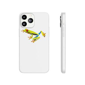 Brightly Colorful Red Eyed Tree Frog Gift Idea Phonecase iPhone | Mazezy