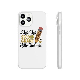 Bye Bye Second Grade Hello Summer Peace Out Second Grade Phonecase iPhone | Mazezy