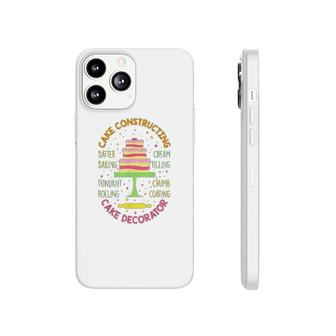 Cake Decorator Baker Decorating Bakery Shop Owner Gift Phonecase iPhone | Mazezy