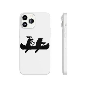 Canoe Believe This Bear Moose Funny Phonecase iPhone | Mazezy