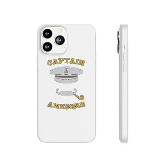 Captain Awesome Fishing Boat Gift Phonecase iPhone | Mazezy