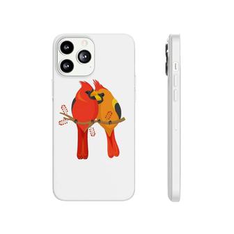 Cardinal Couples Gift Wedding Anniversary Valentines Him Her Phonecase iPhone | Mazezy