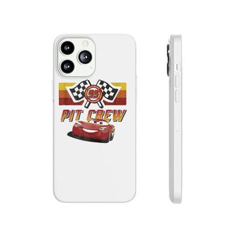 Cars Mcqueen Pit Crew Red Distressed Phonecase iPhone | Mazezy