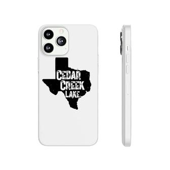 Cedar Creek Lake State Outline Texas Phonecase iPhone | Mazezy
