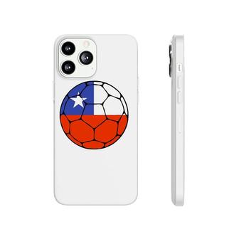 Chile Soccer Ball Flag Jersey Futbol Chilean Football Gift Phonecase iPhone | Mazezy