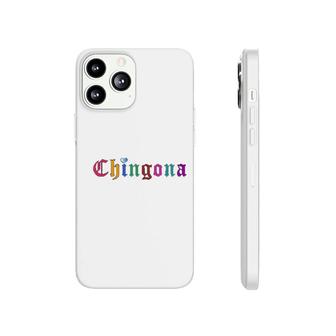 Chingona Mexican Serape Latina Feminist Gift Latinx Women Phonecase iPhone | Mazezy