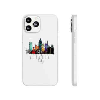 City Of Atlanta Ga Watercolor Phonecase iPhone | Mazezy