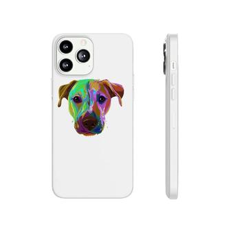 Colorful Splash Dog Black Mouth Cur Phonecase iPhone | Mazezy
