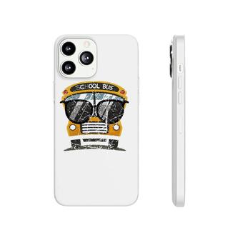 Cool Bus With Sunglasses School Bus Party Phonecase iPhone | Mazezy