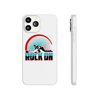 Cool Funny Rock On Usa Curling Team Sports Fan Phonecase iPhone | Mazezy