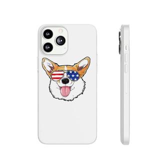 Corgi 4Th Of July American Sunglasses Dog Puppy Usa Dog Phonecase iPhone | Mazezy