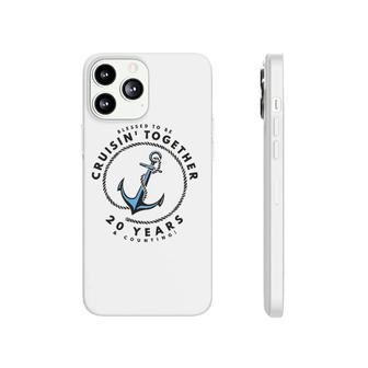 Couples Matching 20Th Anniversary Cruise Boat Anchor Phonecase iPhone | Mazezy