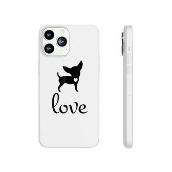 Cute Chihuahua Love Phonecase iPhone | Mazezy