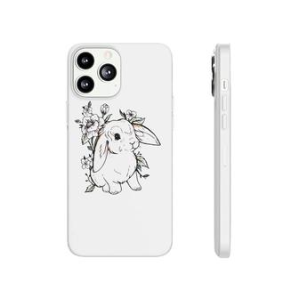 Cute Flower Rabbit - Bunny Lover Phonecase iPhone | Mazezy