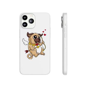 Cute Pug Valentine's Day Cupid Pug Dog Love Phonecase iPhone | Mazezy