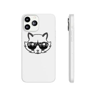 Cute Raccoon Wearing Sunglasses City Critter Phonecase iPhone | Mazezy
