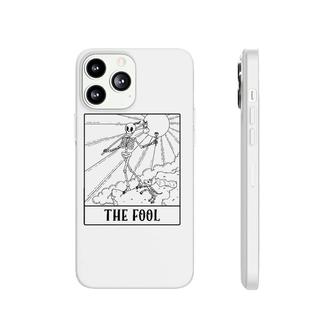 Cute Skeleton The Fool Tarot Card Men Women Phonecase iPhone | Mazezy