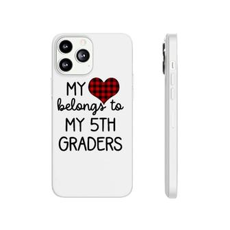 Cute Sweet Gift Idea For 5Th Grade Teacher Phonecase iPhone | Mazezy