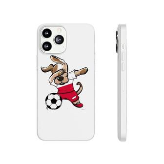 Dabbing Dog Poland Soccer Jersey Polish Football Lover Gift Phonecase iPhone | Mazezy