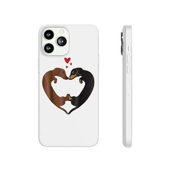 Dachshund Heart Valentines Day Phonecase iPhone | Mazezy