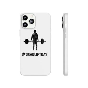 Deadlift Day Retro Vintage Barbell Gym Lifting Phonecase iPhone | Mazezy