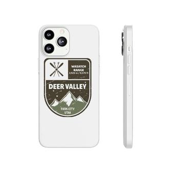 Deer Valley Wasatch Range Park City Utah Vintage Phonecase iPhone | Mazezy