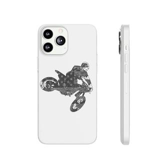 Dirt Bike American Flag Motocross Phonecase iPhone | Mazezy