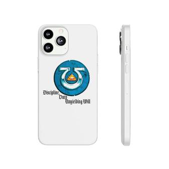 Discipline Duty Unyielding Will Ultra Blue Marines Phonecase iPhone | Mazezy