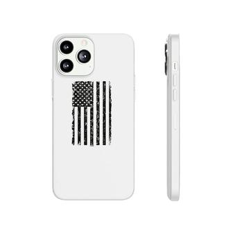 Distressed Black Usa Flag Phonecase iPhone | Mazezy