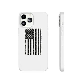 Distressed Black Usa Flag Phonecase iPhone | Mazezy