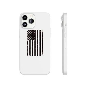Distressed Black Usa Flag United States Phonecase iPhone | Mazezy