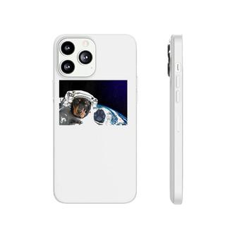 Dog In Space Black And Tan Coonhound Raglan Baseball Tee Phonecase iPhone | Mazezy