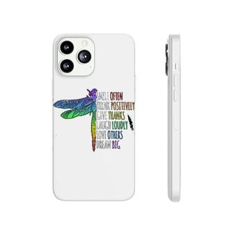 Dragonfly Dream Big Phonecase iPhone | Mazezy
