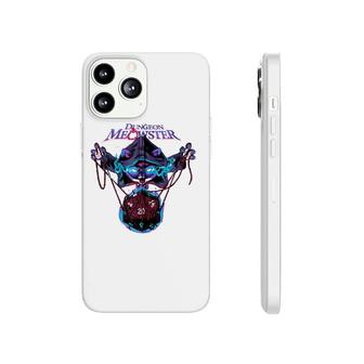 Dungeon Meowster Funny Nerdy Gamer Cat D20 Tabletop Rpg Zip Phonecase iPhone | Mazezy