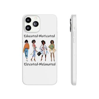 Educated Motivated Black Queen Melanin African American Phonecase iPhone | Mazezy