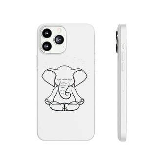 Elephant Yoga Gifts Funny Elephant Namaste Hatha Yoga Phonecase iPhone | Mazezy