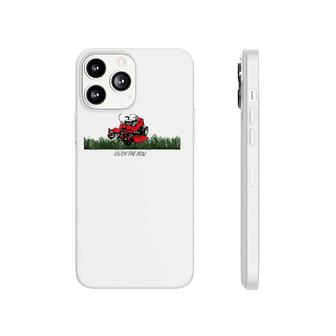 Enjoy The Mow Zero Turn Riding Lawn Mower 2 Ver2 Phonecase iPhone | Mazezy DE
