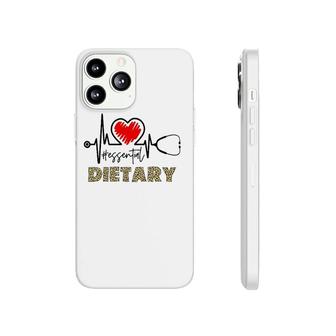 Essential Dietary Heartbeat Dietary Nurse Gift Phonecase iPhone | Mazezy