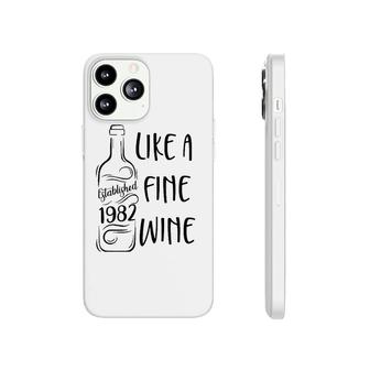 Established 1982 Like Fine Wine Country Birthday Wine Lover Phonecase iPhone | Mazezy