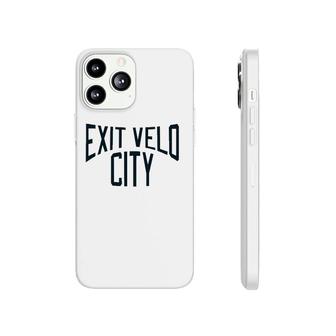 Exit Velo City Sabermetrics Baseball Player Phonecase iPhone | Mazezy