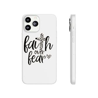 Faith Over Fear Cross Jesus Phonecase iPhone | Mazezy