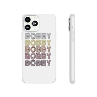 First Name Bobby Retro Pattern Vintage Style Phonecase iPhone | Mazezy