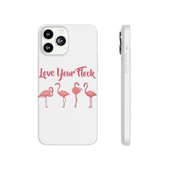 Flamingo Love Your Flock Phonecase iPhone | Mazezy