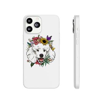 Floral Poodle Dog Spring Nature Dog Lovers Phonecase iPhone | Mazezy