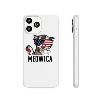 Fourth Of July Meowica Funny Cat American Independence Day Phonecase iPhone | Mazezy
